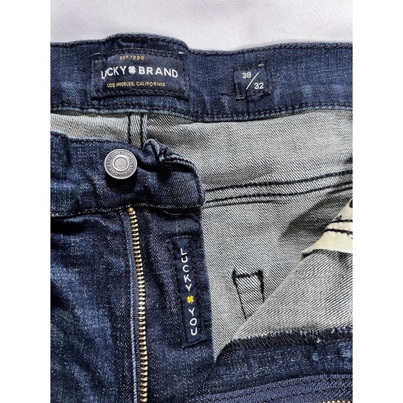 Lucky Brand Pants Adult 38 Blue Denim Jeans 410 Athletic Slim Cotton Blend 38x31 - Picture 5 of 14